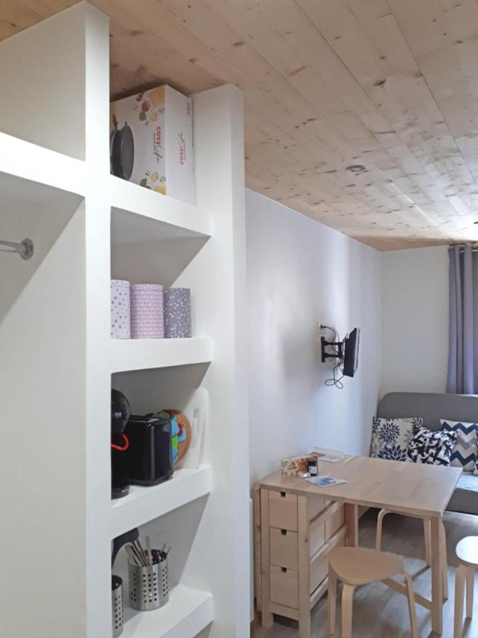 Charming Studio With Balcony Macot-la-Plagne Ngoại thất bức ảnh