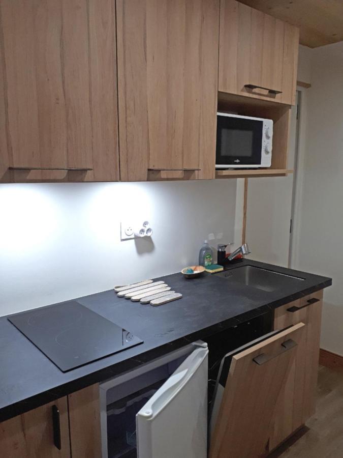 Charming Studio With Balcony Macot-la-Plagne Ngoại thất bức ảnh